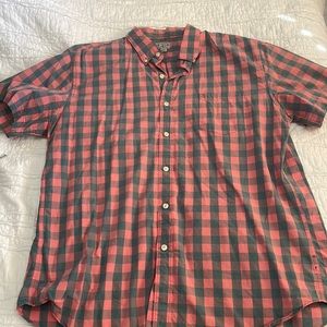Jcrew Mens Short Sleeve Oxford